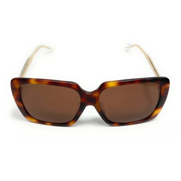 Gucci Women\'s Havana Authentic Sunglasses